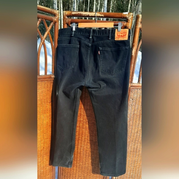 Levi Black Men's Jeans - Picture 5 of 8